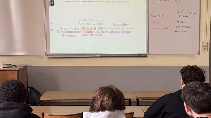 Travail sur les mots clés pour l'ambassadeur